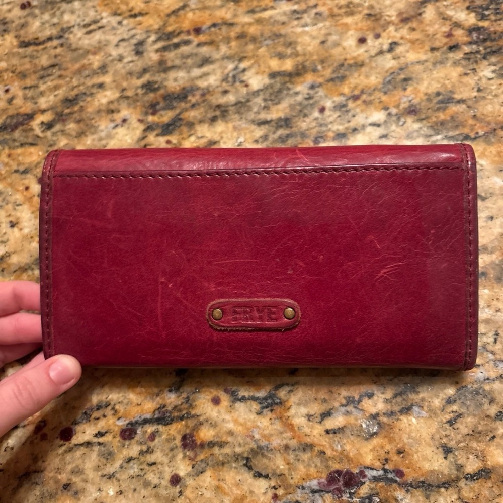 Frye bag/boots Melissa trifold wallet